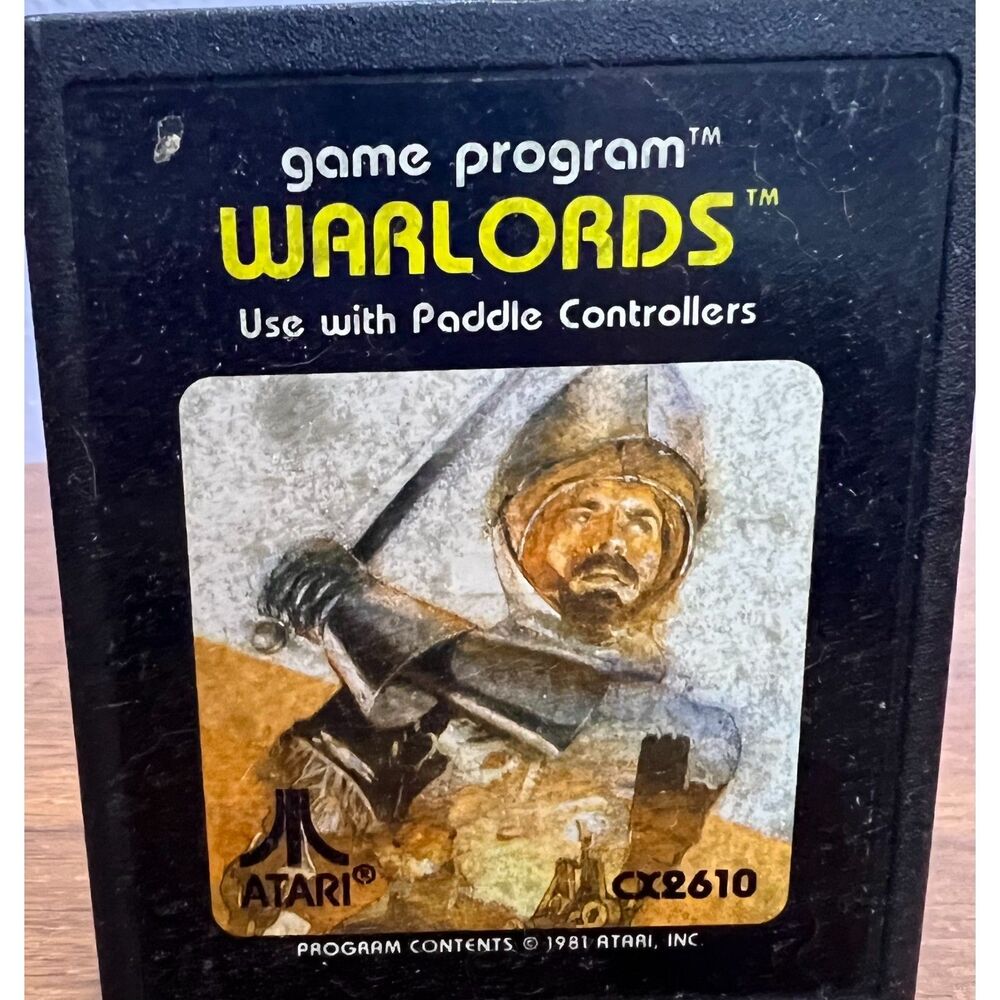 Vintage Atari 2600 Warlords 1981